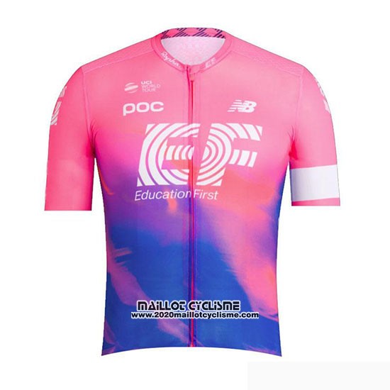 2019 Maillot Ciclismo Ef Education First Rose Manches Courtes et Cuissard